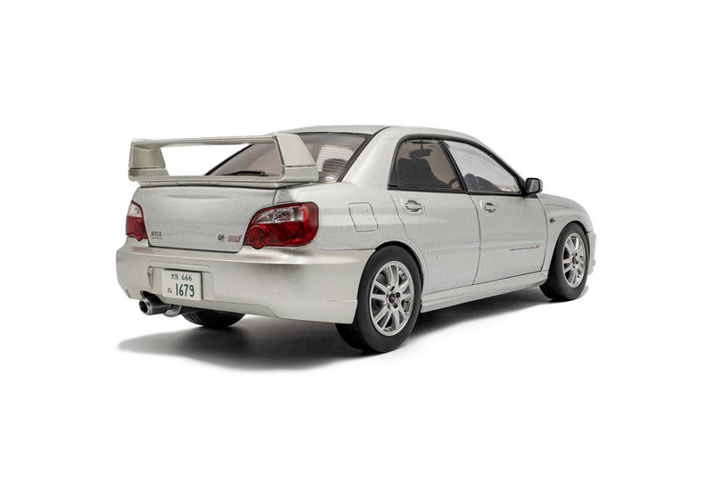 Subaru Impreza WRX STI 2003 Premium Silver Effect 1:18 - 93879