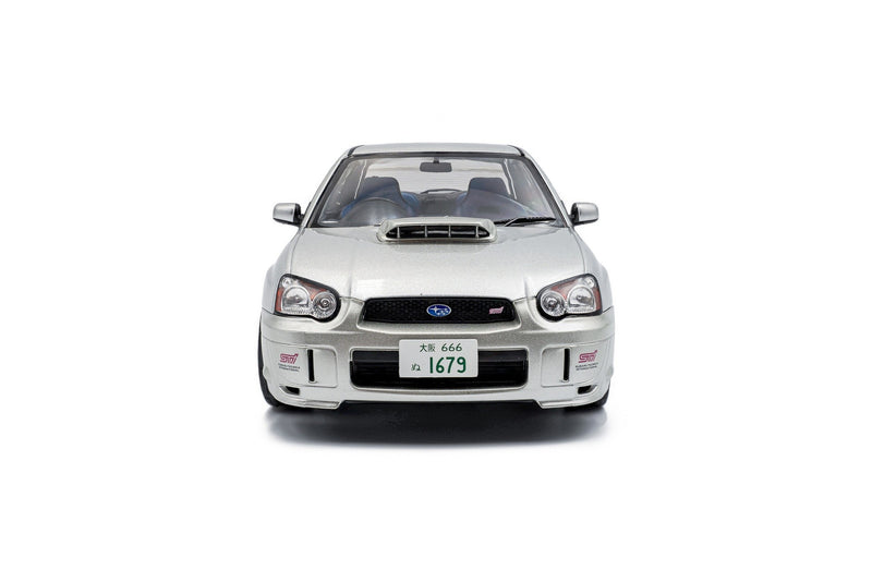 Subaru Impreza WRX STI 2003 Premium Silver Effect 1:18 - 93881