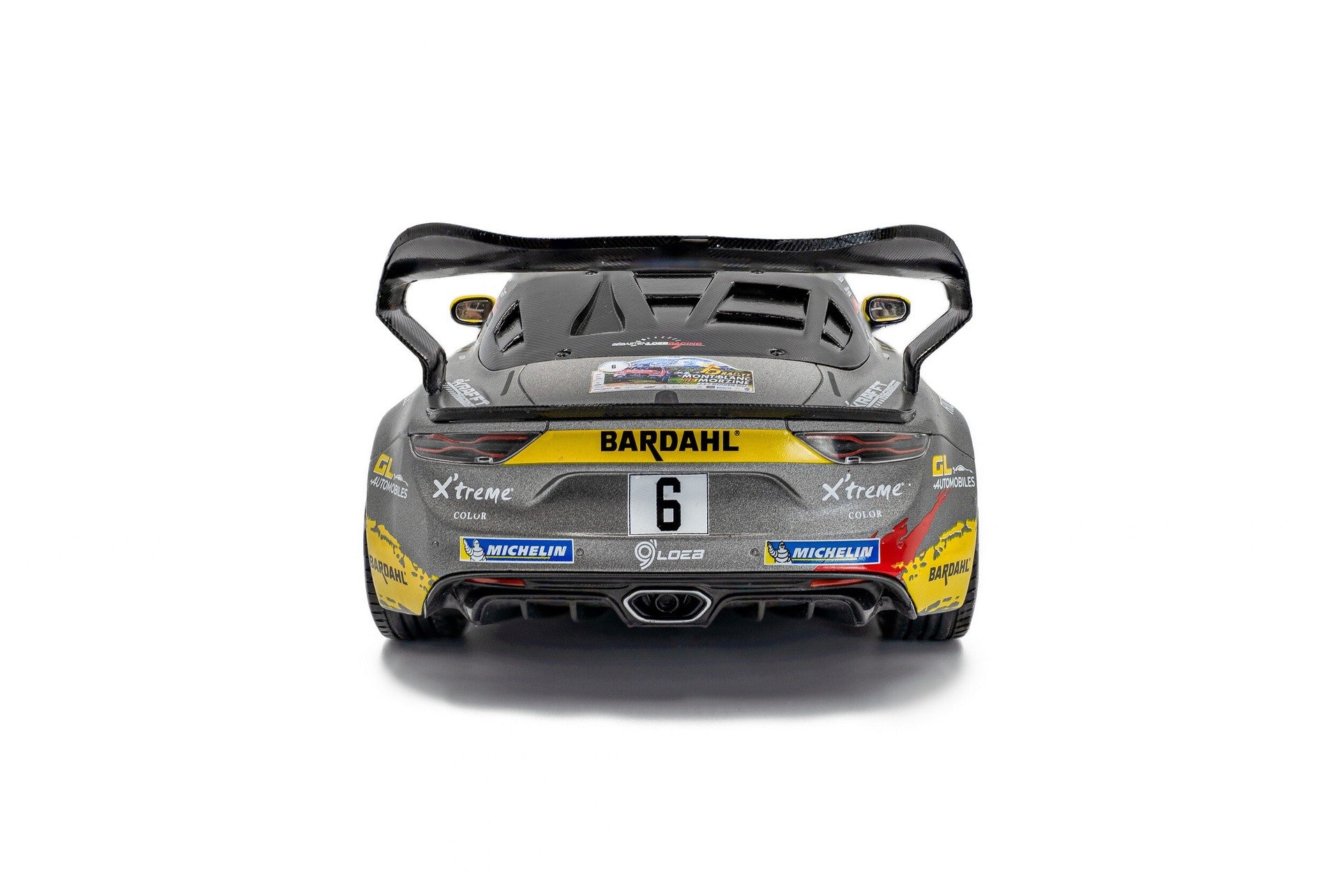 Alpine A110 Rallye GT+ Rallye Du Mont-Blanc Morzine 2024 S.Loeb - L.Godey 1:18 - 93885
