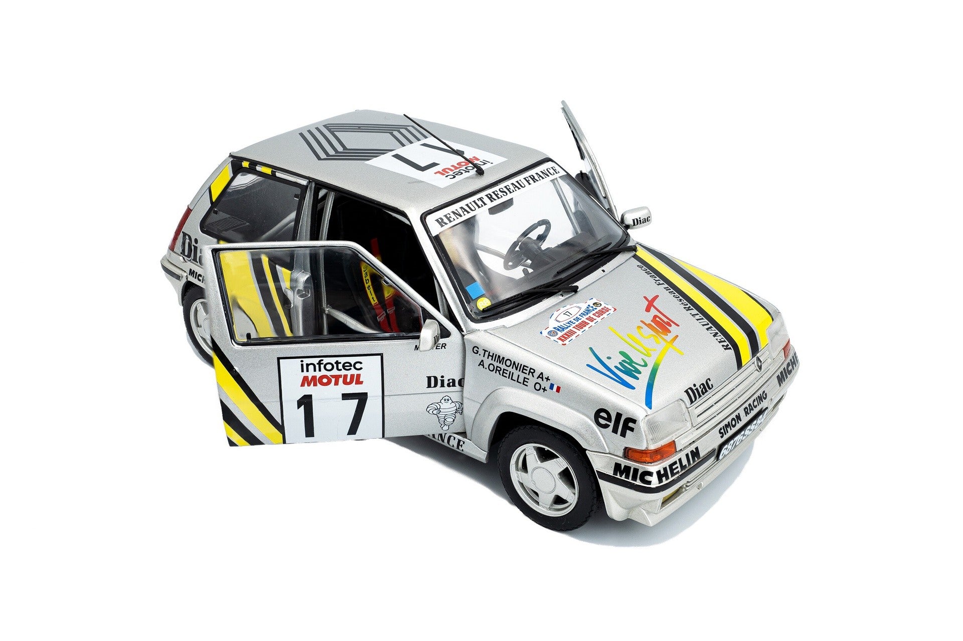 Renault 5 GT Turbo MK2 Tour de Corse 1989 7 Alan Oreille 1:18 - 93895