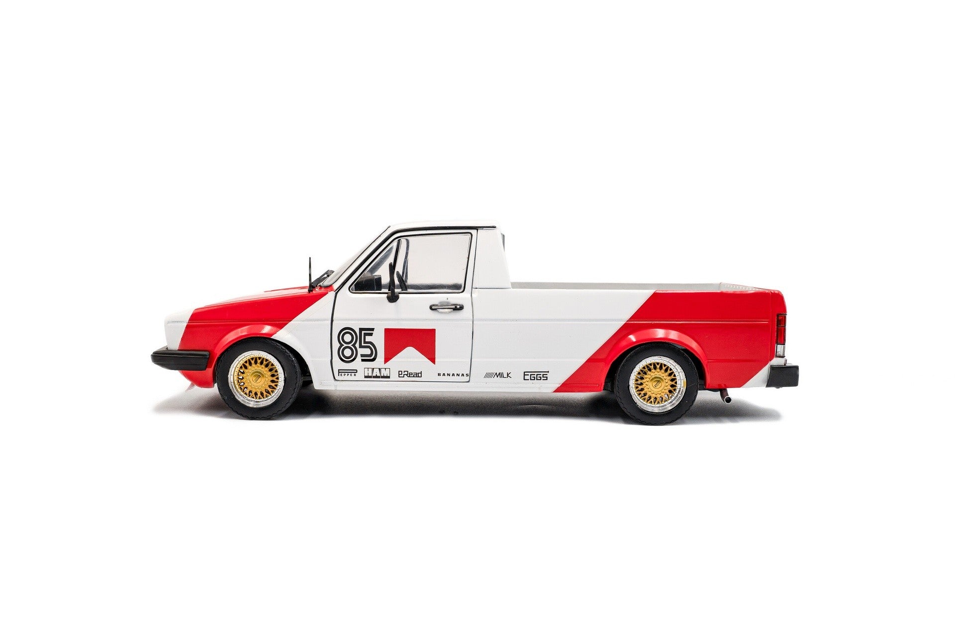 Volkswagen VW Caddy Pick-Up 1982 Red Cowboy Racing Tribute 1:18 - 93897