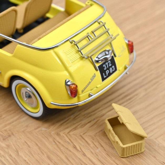 Fiat 500 Jolly 1965 Yellow 1:18 - 93960