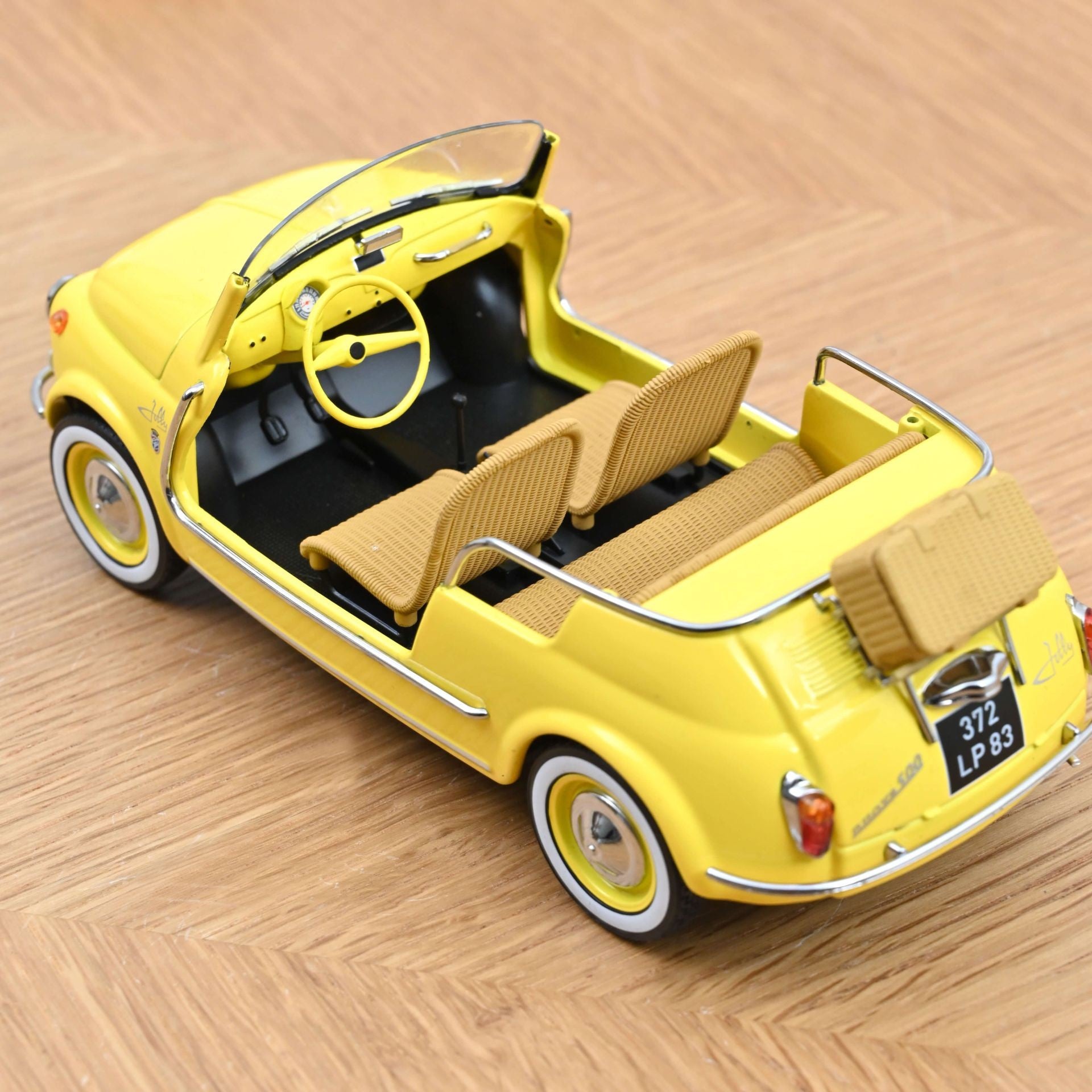 Fiat 500 Jolly 1965 Yellow 1:18 - 93965
