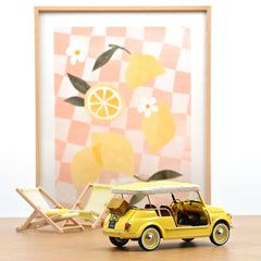 Fiat 500 Jolly 1965 Yellow 1:18 - 93968