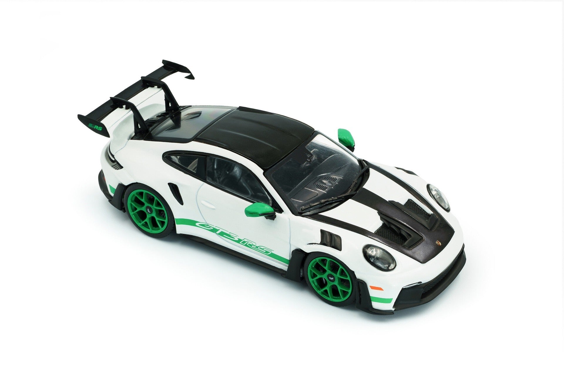 Porsche 911 (992) GT3 RS 2023 Tribute to Carrera RS Package white green 1:43 - 94025