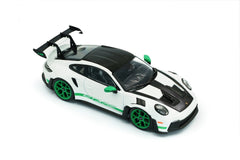Porsche 911 (992) GT3 RS 2023 Tribute to Carrera RS Package white green 1:43 - 94025