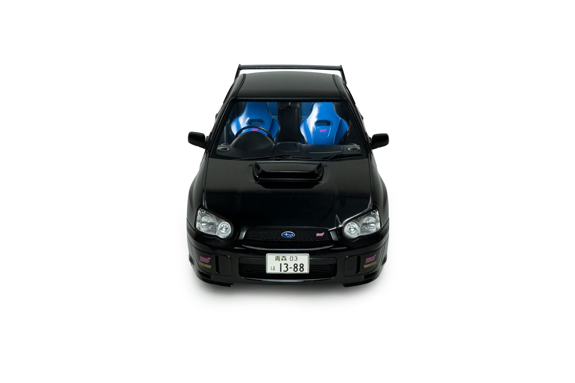 Subaru Impreza WRX STI 2004 pearl black 1:18-7