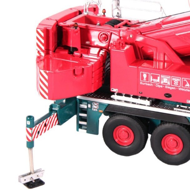 Liebherr LTM1250-5.1 Mobilkran "Dornseiff" Green Red 1:50 - 94067