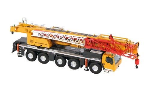 Liebherr LTM1250-5.1 Mobilkran "Fujimoto Juki" Yellow Black 1:50 - 94068