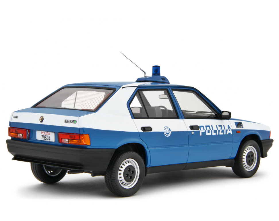 Alfa Romeo 33 1.5 Quadrifoglio Verde 1985 Polizia 1:18 - 94100