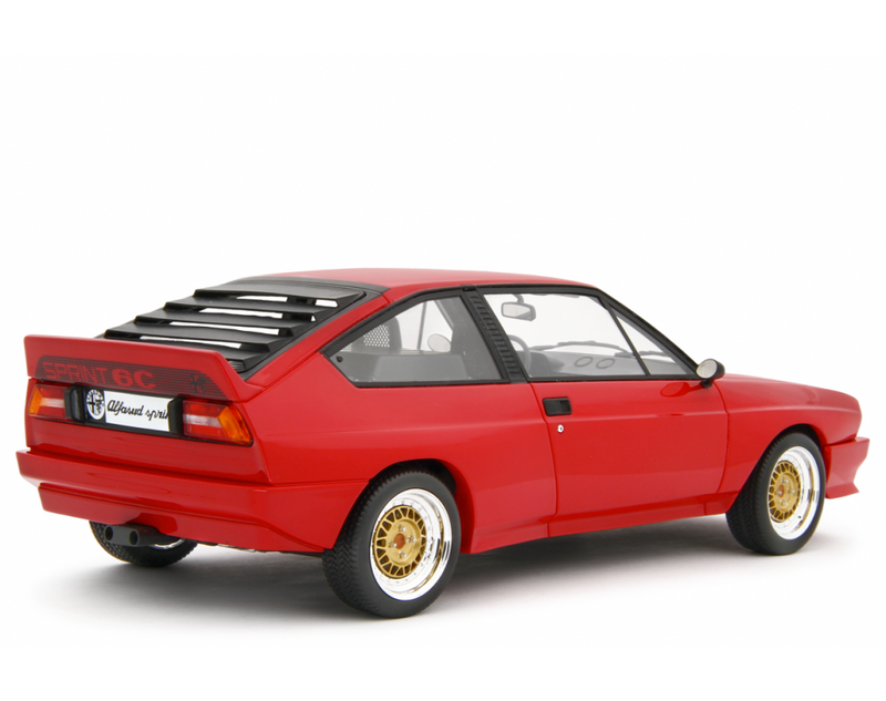 Alfa Romeo Sprint 6C Prototipo Autodelta 1982 Rosso Alfa 1:18 - 94159