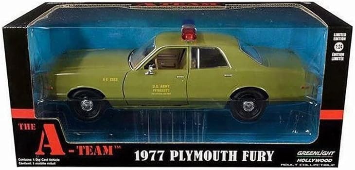 Plymouth Fury 1977 U.S. Army film A-Team 1:24 - 94183