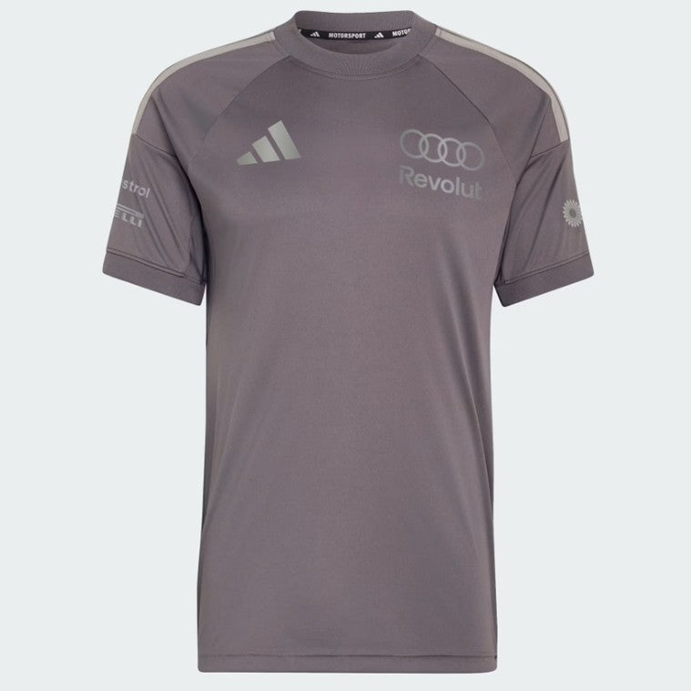 Audi Revolut F1 Team 2026 T-Shirt Team Driver Adidas Gray - 94218
