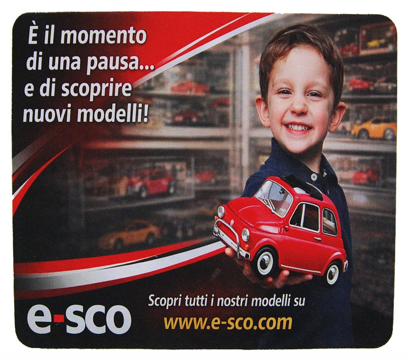 Tappetino Mouse e-sco 23x20cm - 94224