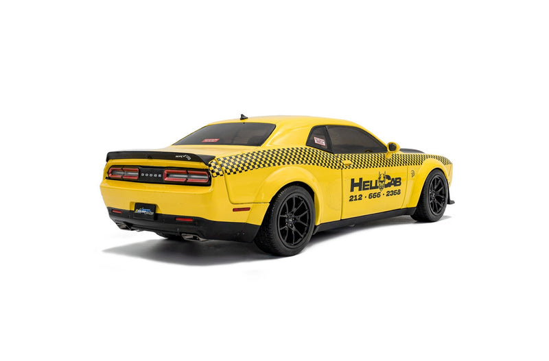 Dodge Challenger SRT Hellcat Redeye Widebody 2023 NYC Hellcab 1:18 - 94247