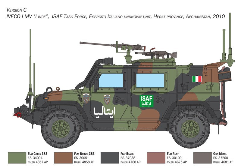 Iveco Defence Vehicles VTLM Lince Kit 1:24 - 94482