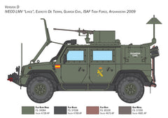 Iveco Defence Vehicles VTLM Lince Kit 1:24 - 94484