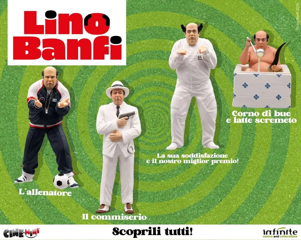 Lino Banfi "L’allenatore nel Pallone" Cinemini Pvc - 94587