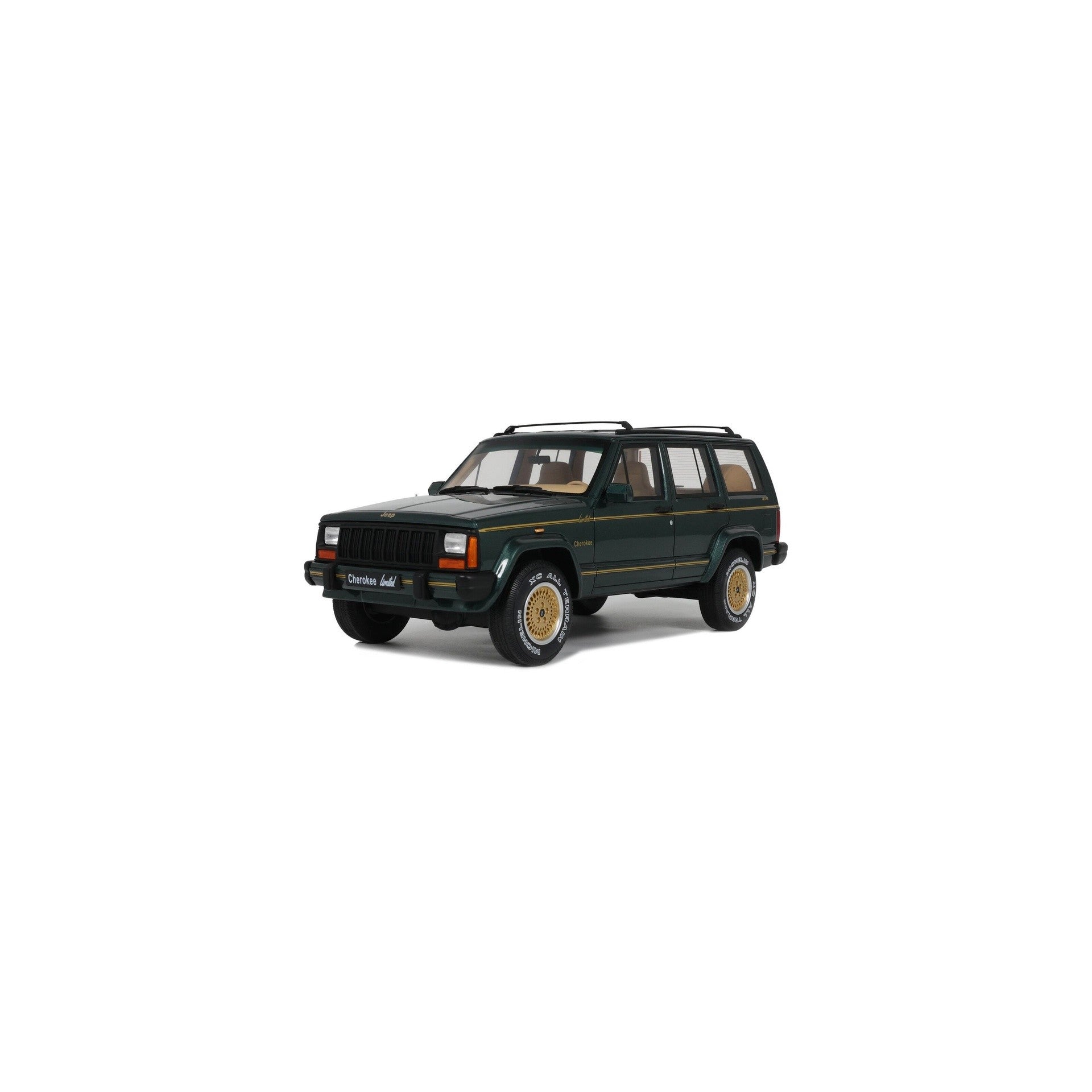 Jeep Cherokee XJ Limited 1995 Hunter Green 1:18 - 94617