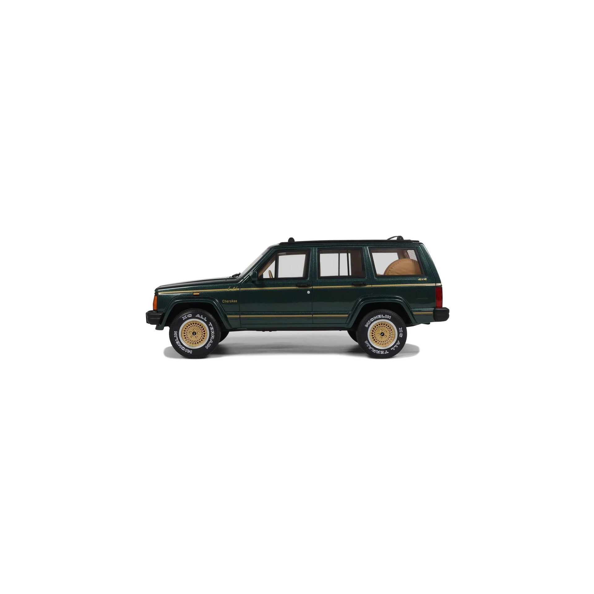 Jeep Cherokee XJ Limited 1995 Hunter Green 1:18 - 94618
