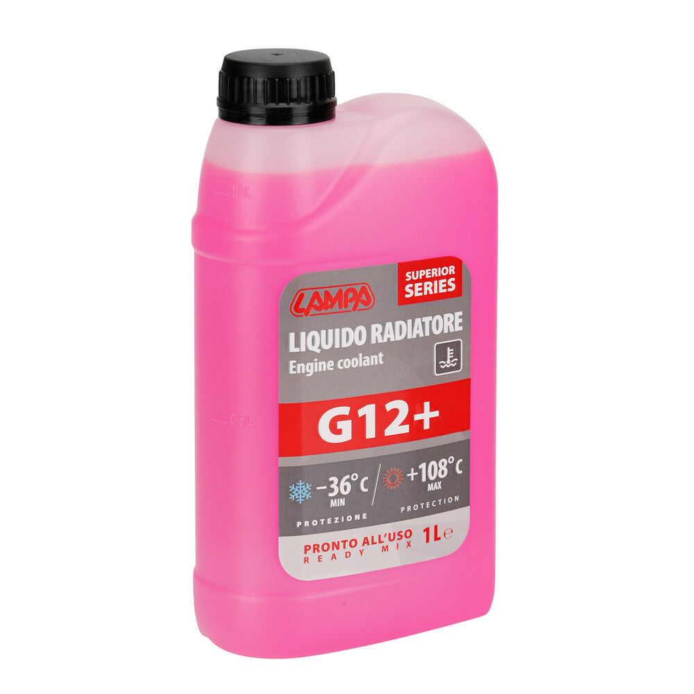 Superior-Rosso G12+ liquido radiatore (-36°C/+108°C) 1 lt