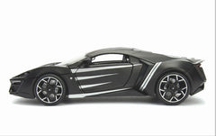 Lykan Hypersport "Black Panther" con personaggio Black Panther 1:24 - 9544