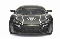 Lykan Hypersport "Black Panther" con personaggio Black Panther 1:24 - 9545