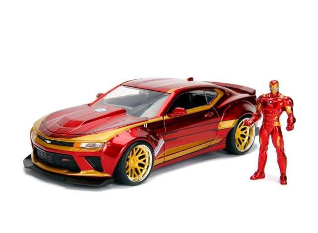 Chevrolet Camaro 2016 "Iron Man" con personaggio 1:24 - 9552