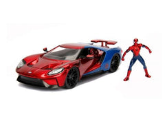 Ford GT 2017 "Spider Man" con personaggio 1:24 - 9558