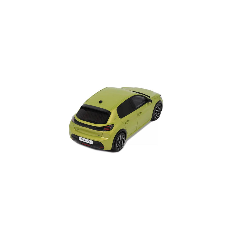 Peugeot e-208 GT 2024 Jaune Agueda 1:18-6