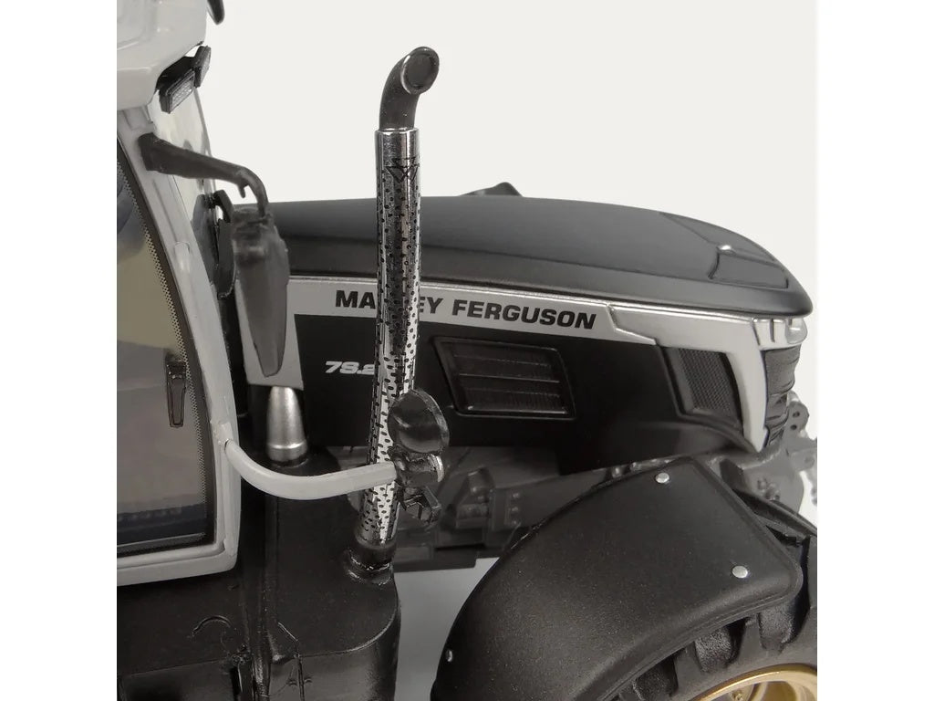 Massey Ferguson MF 7S.210 2022 Matt Black With Gold Rims 1:32-5
