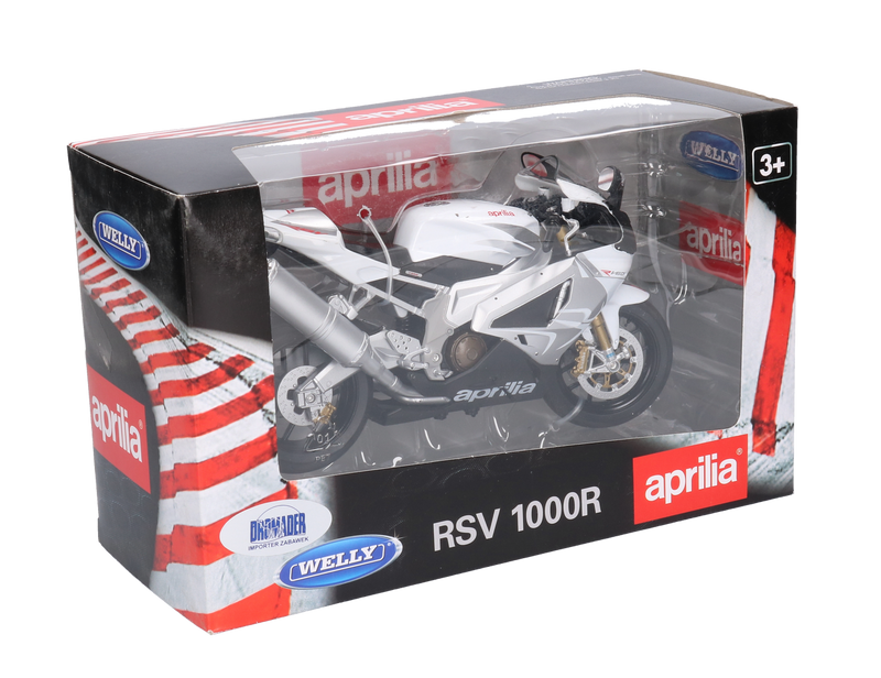 Aprilia RSV 1000 Factory White 1:10-4
