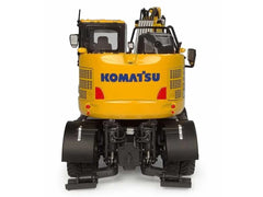 Komatsu PW138MR-11 Wheeled Excavator Yellow 1:50-5