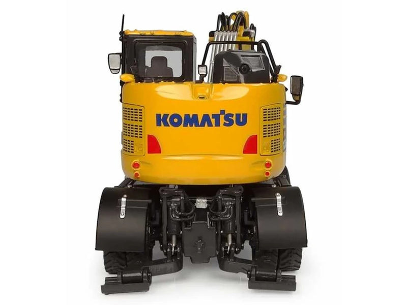 Komatsu PW138MR-11 Wheeled Excavator Yellow 1:50-5