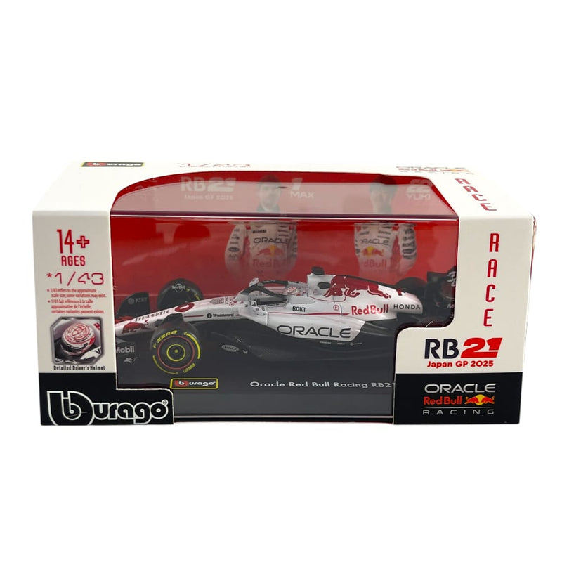 Red Bull Racing RB21 F1 Japan GP 2025 Max Verstappen 1:43 Teca-1
