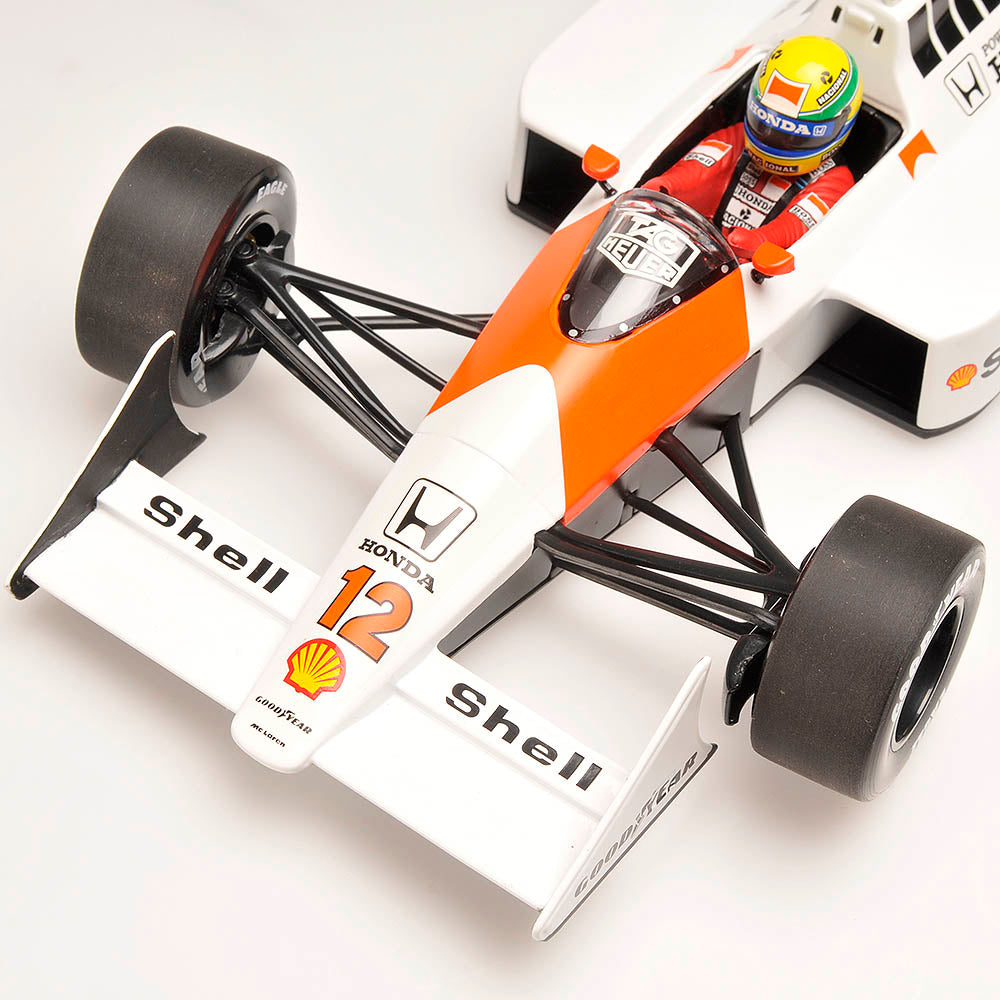 McLaren Honda MP4/4 F1 1988 World Champion Ayrton Senna 1:18-2