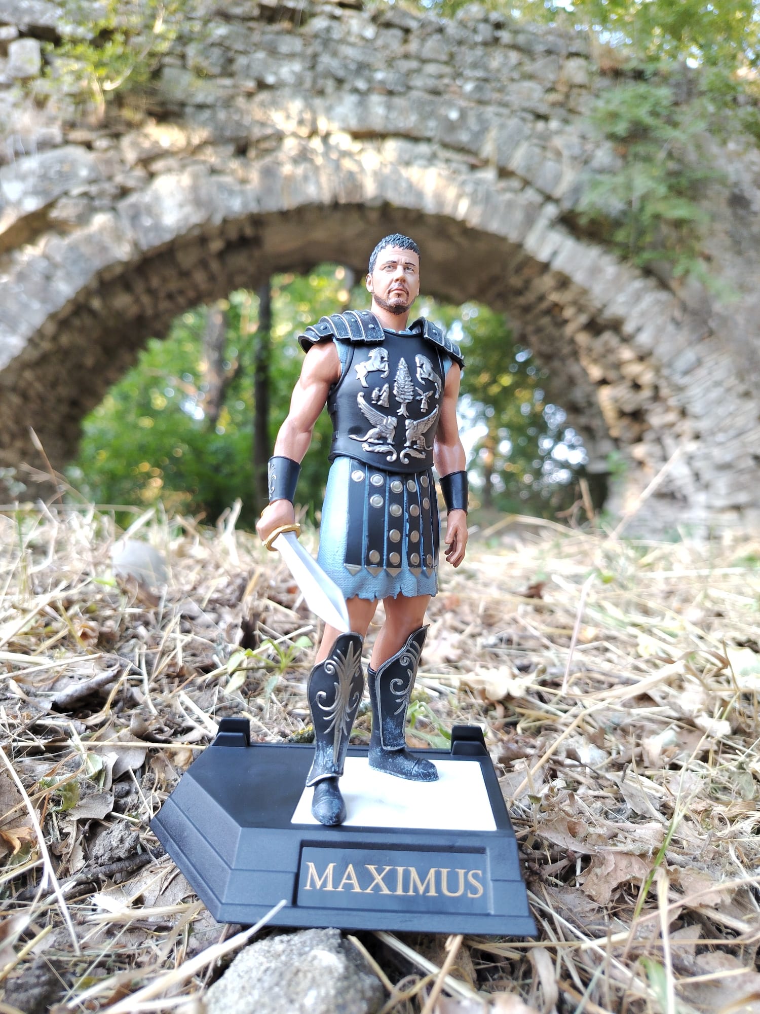 Maximus "Il Gladiatore" Statua McFarlane Movie Maniacs-3