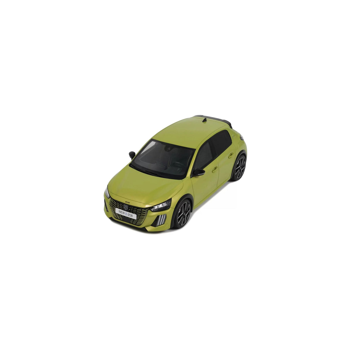 Peugeot e-208 GT 2024 Jaune Agueda 1:18-5