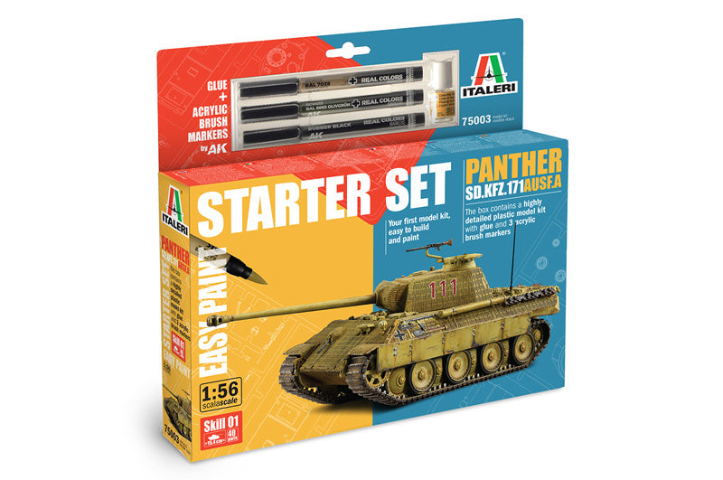 Panther Sd.Kfz.171 Ausf. A Starter Set Kit 1:56-1