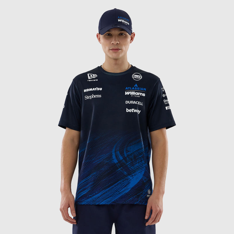 Williams Racing F1 2026 T-shirt Team Tech New Era-6