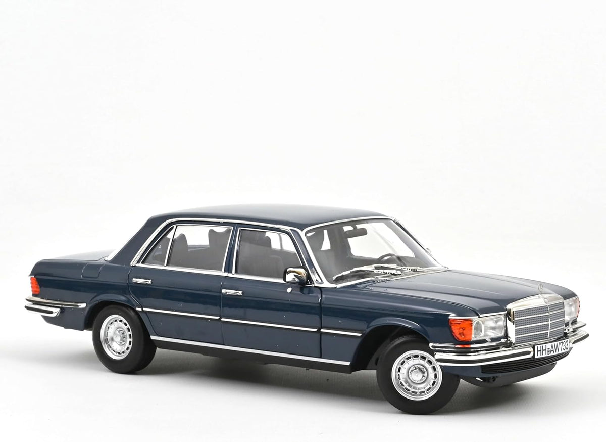 Mercedes-Benz 350 SEL 1979 Hansa Blue 1:18