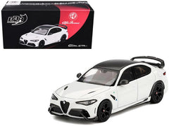 Alfa Romeo Giulia GTAM White 2021 1:64-2