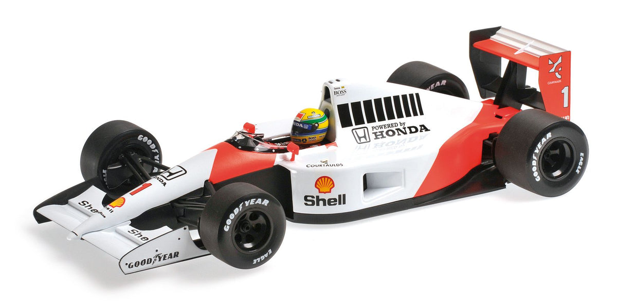 Mclaren Honda MP 4/6 F1 1991 World Champion Ayrton Senna 1:18-3