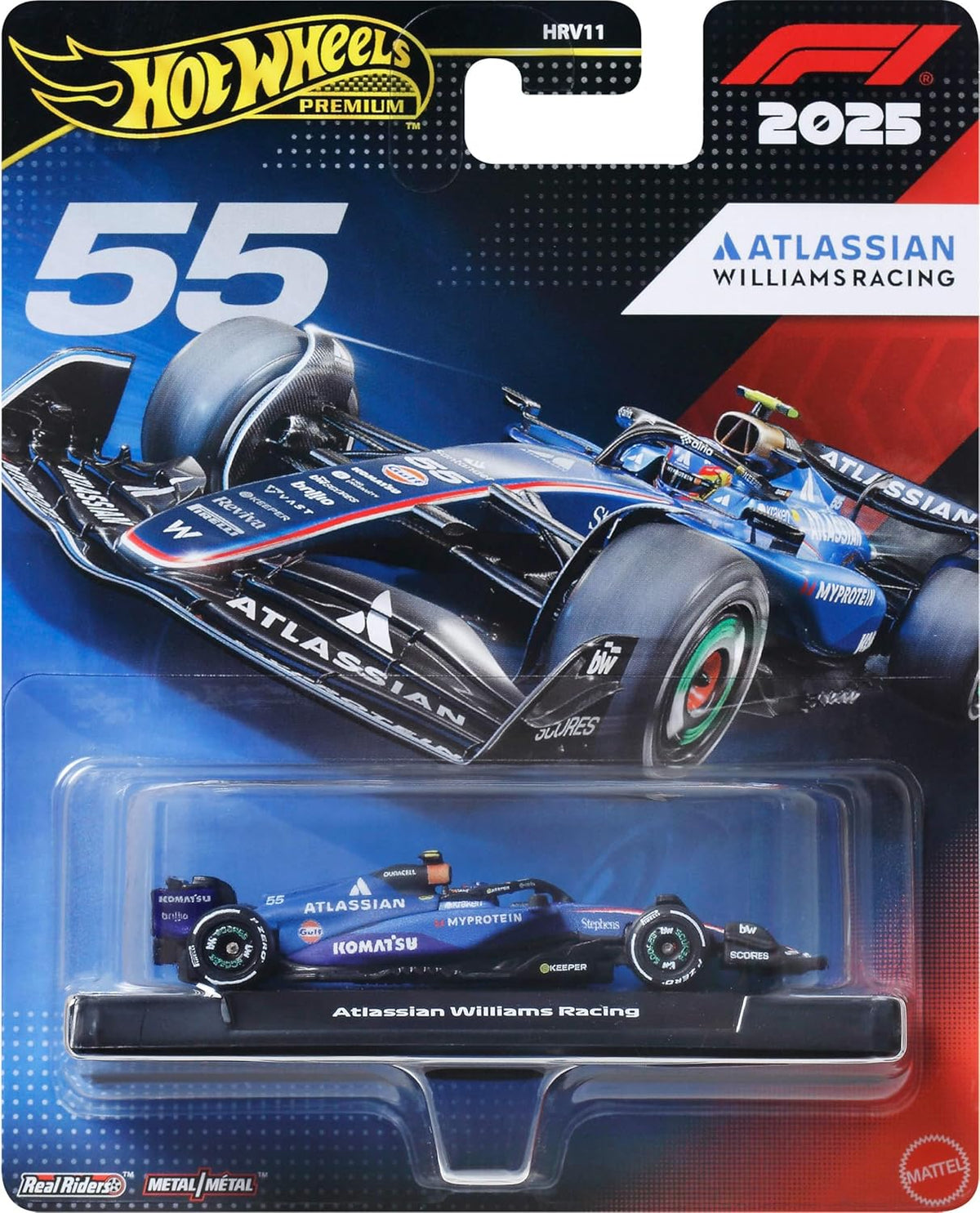 Williams FW47 F1 2025 Atlassian Williams Racing Carlos Sainz 1:64