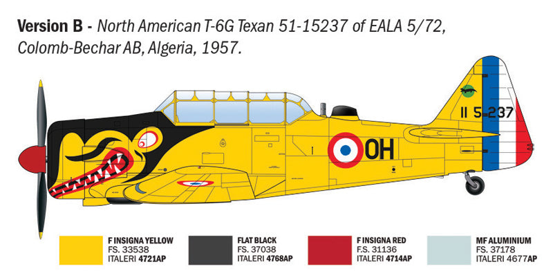 North American T-6G Texan 1:48-15