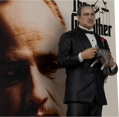 Don Vito Corleone Il Parino Movie Maniacs The Godfather Posed Figure 16cm-4