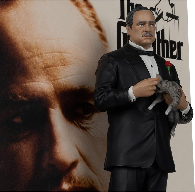 Don Vito Corleone Il Parino Movie Maniacs The Godfather Posed Figure 16cm-4