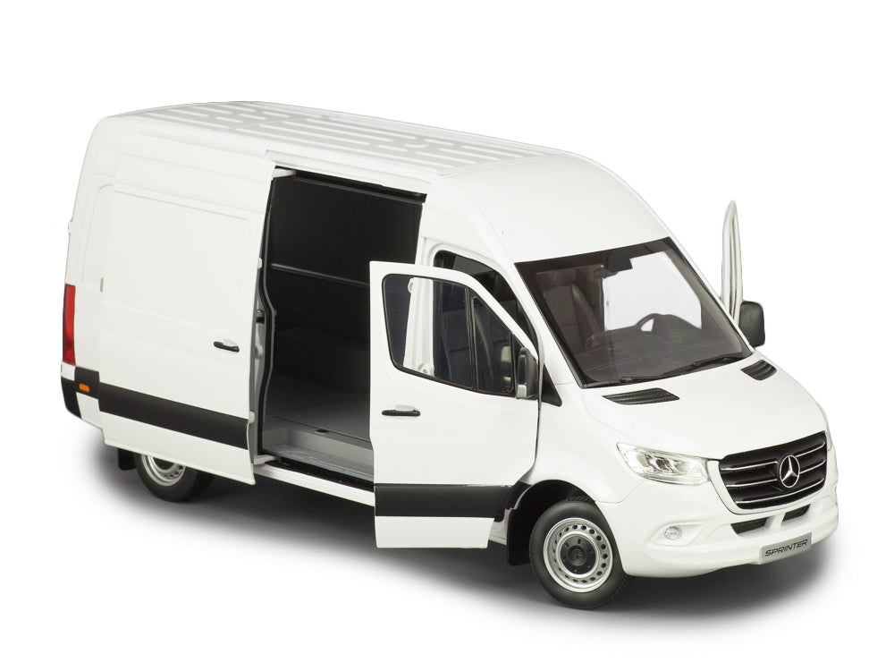 Mercedes-Benz Sprinter (W907) 2018 Arctic White 1:18-4