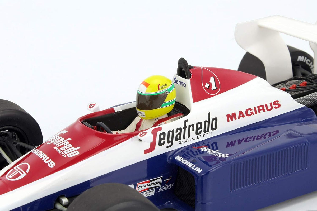 Toleman  Hart TG 184 F1 1984 Ayrton Senna 1:18-4