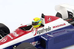 Toleman  Hart TG 184 F1 1984 Ayrton Senna 1:18-4